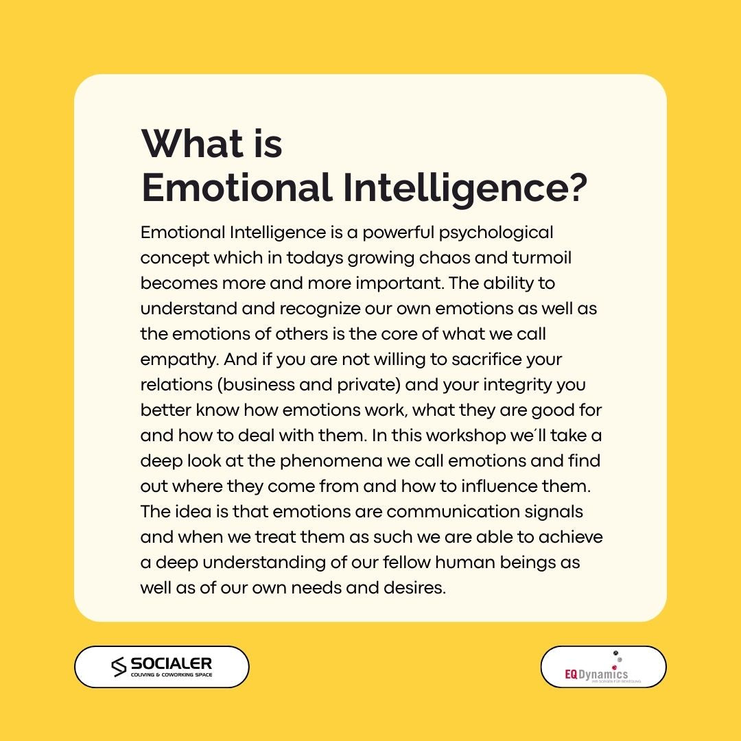 What is  Emotional Intelligence?