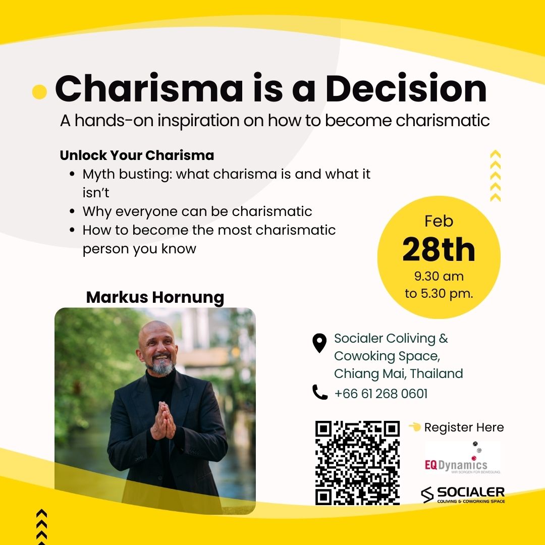 Charisma is a Decision