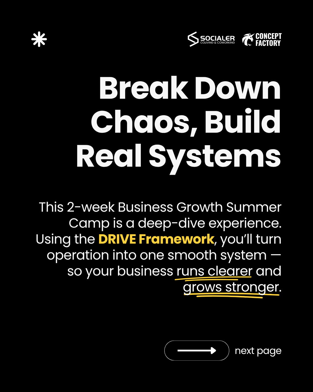 Business Growth Summer Camp