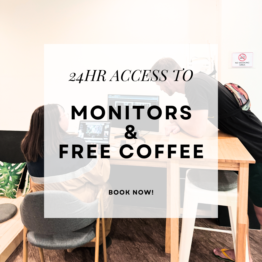 Socialer Long Stay - 24 Hour Access to Monitors & Free Coffee